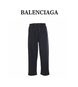 Balenci*ga BLCG Washed Embroidered Trousers