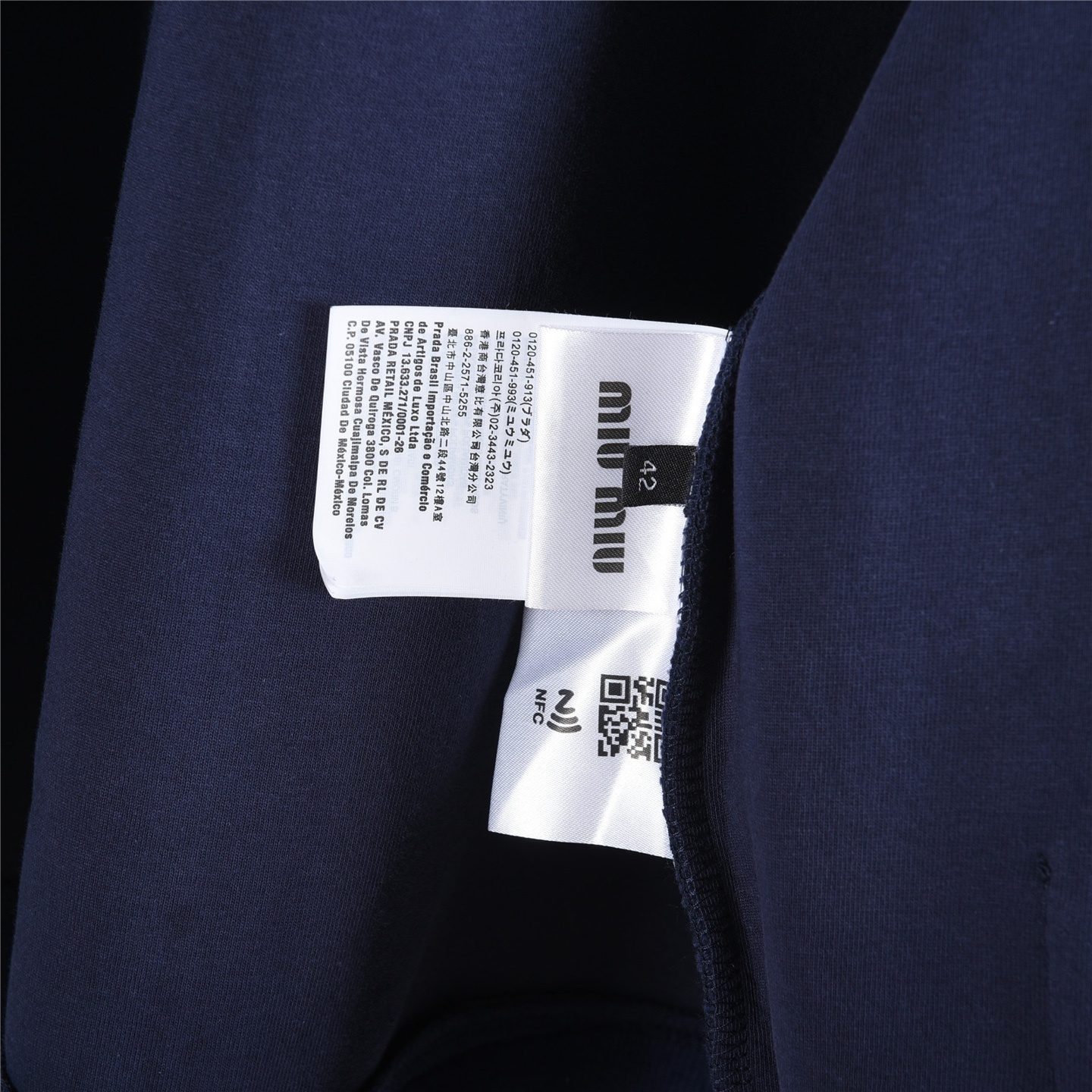 Miu Miu 24SS Heavyweight Plain Knit Hooded Jacket