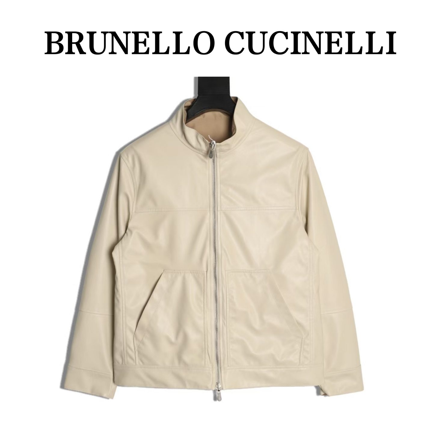 Brunello Cucinelli Reversible Leather Jacket