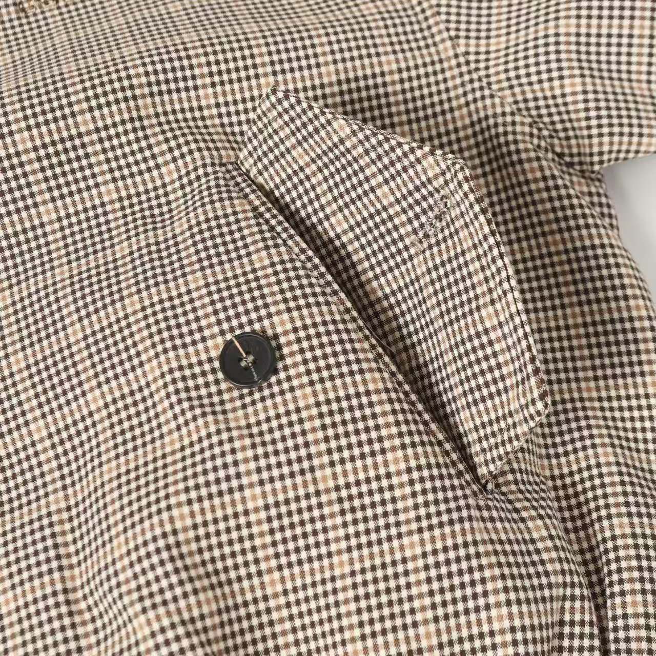 Miu Miu Corduroy Plaid Jacket