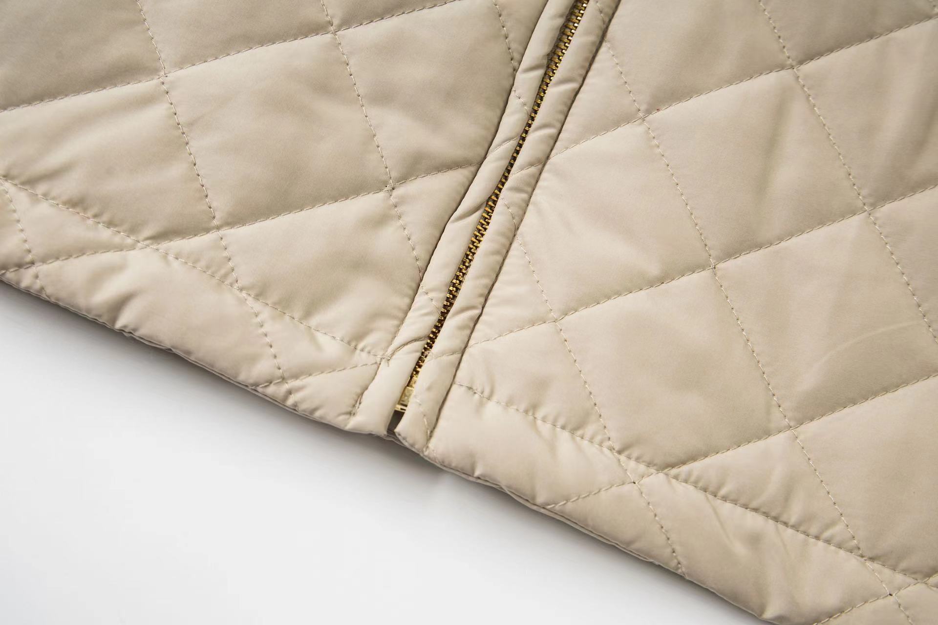 Miu Miu 24FW Diamond Quilted Puffer Jacket