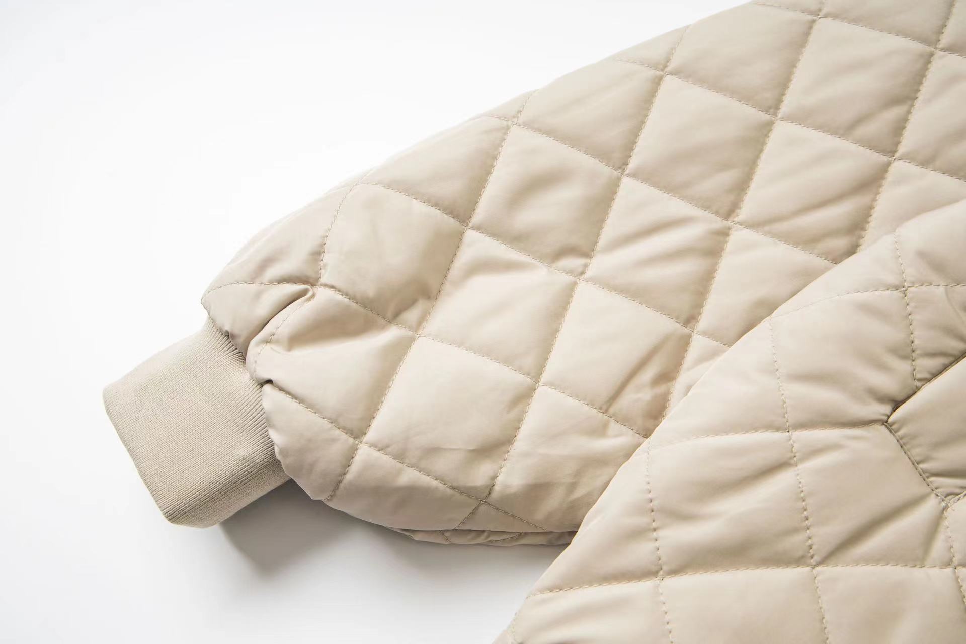 Miu Miu 24FW Diamond Quilted Puffer Jacket