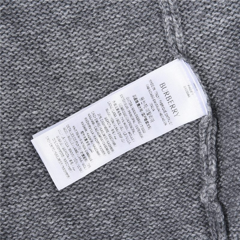 Burberry Equestrian Knight Logo Cashmere Blend Crewneck Sweater