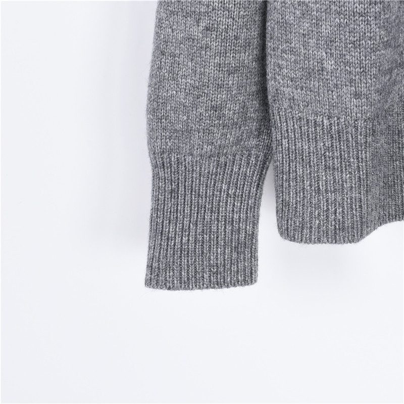 Burberry Equestrian Knight Logo Cashmere Blend Crewneck Sweater