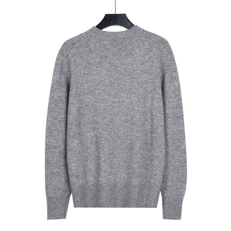 Burberry Equestrian Knight Logo Cashmere Blend Crewneck Sweater