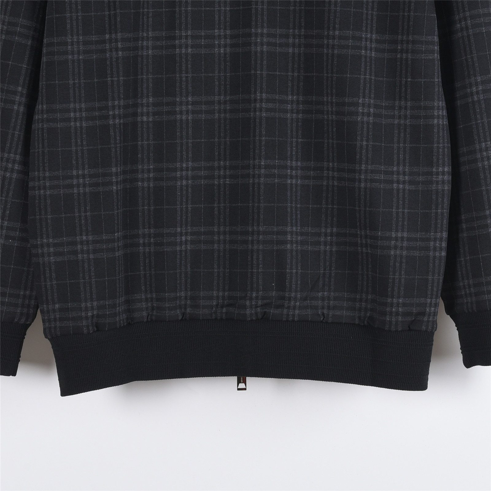 Burberry 25FW Check Zip Drawstring Hooded Jacket