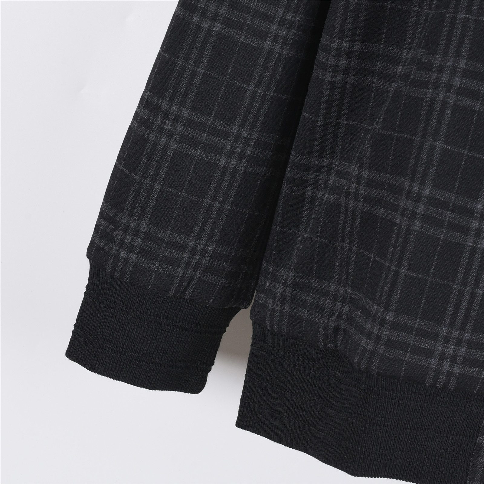 Burberry 25FW Check Zip Drawstring Hooded Jacket