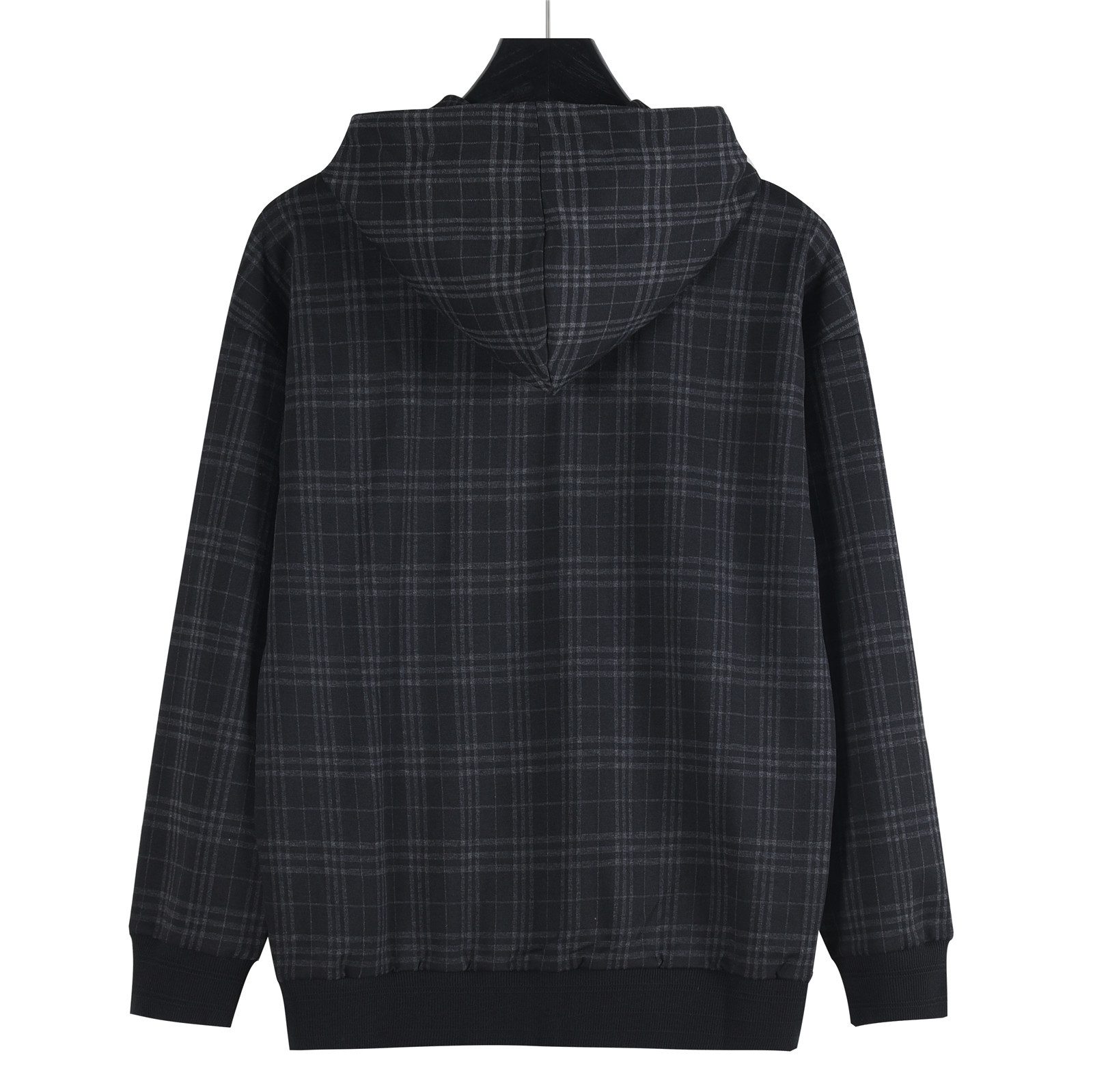 Burberry 25FW Check Zip Drawstring Hooded Jacket