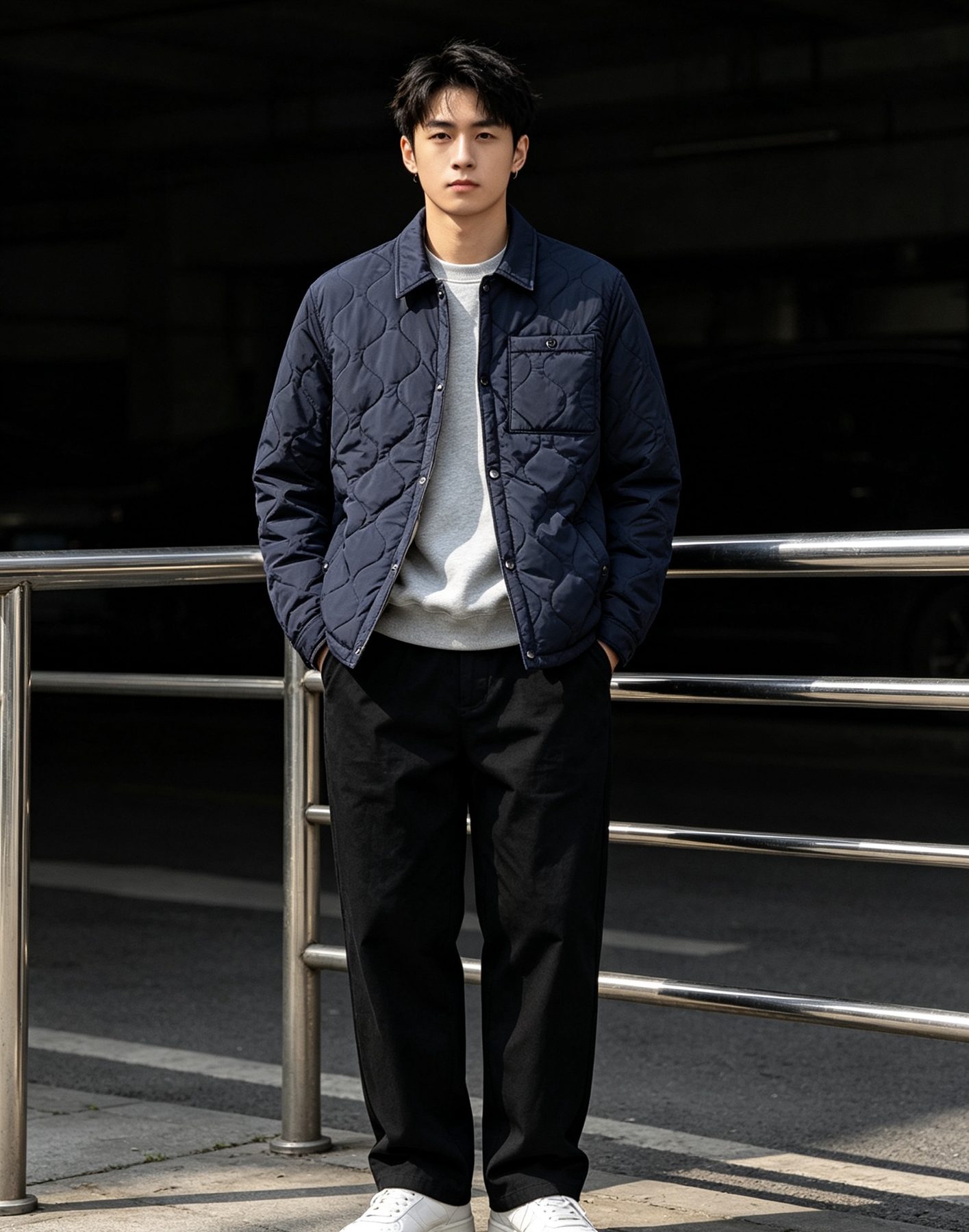 Burberry Classic Check Quilted Reversible Cotton Jacket