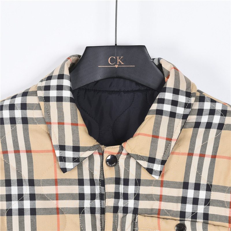 Burberry Classic Check Quilted Reversible Cotton Jacket