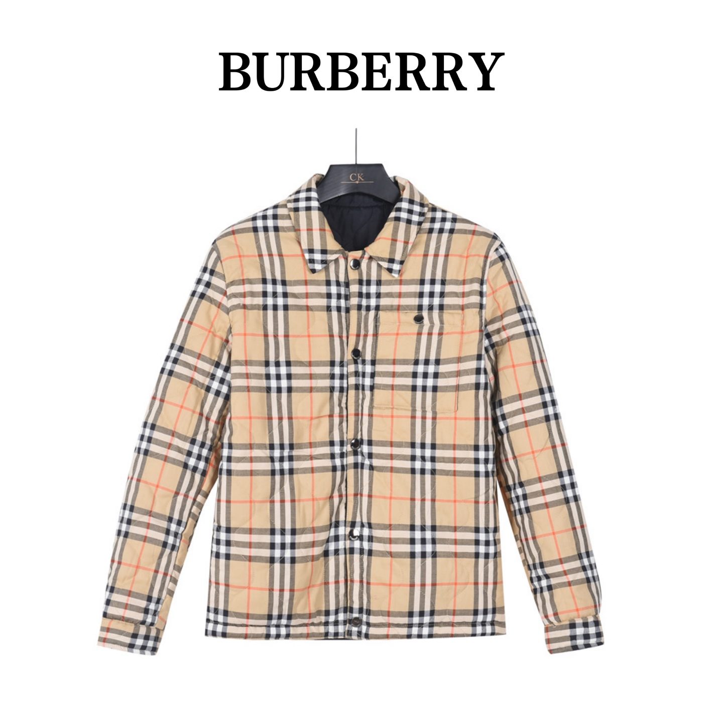 Burberry Classic Check Quilted Reversible Cotton Jacket
