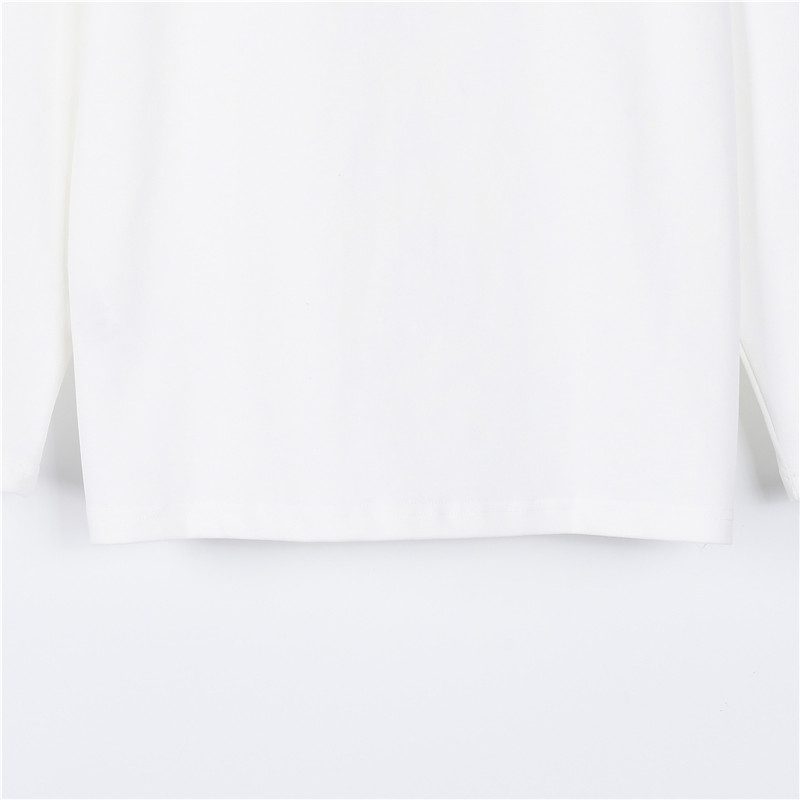 Burberry Embroidered Chest Check Patch Long Sleeve Top