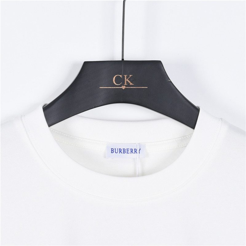 Burberry Embroidered Chest Check Patch Long Sleeve Top