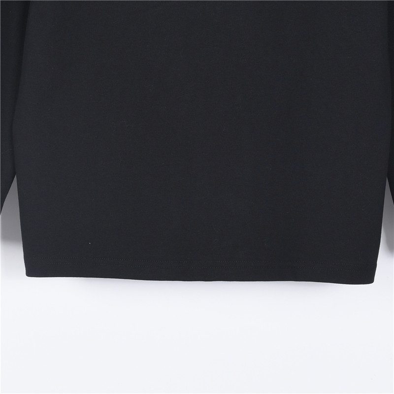 Burberry Embroidered Chest Check Patch Long Sleeve Top