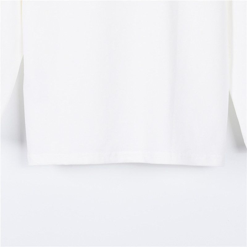 Gucci 26SS Embroidered Logo Plaque Long Sleeve Top