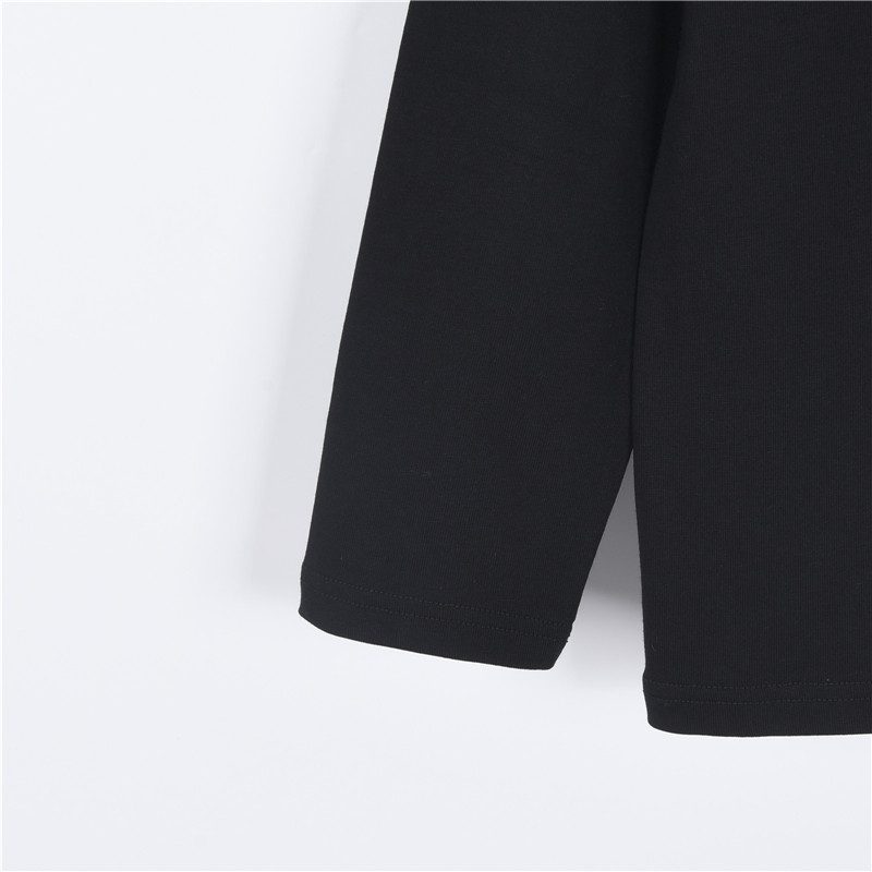Prada Triangle Logo Long Sleeve Top