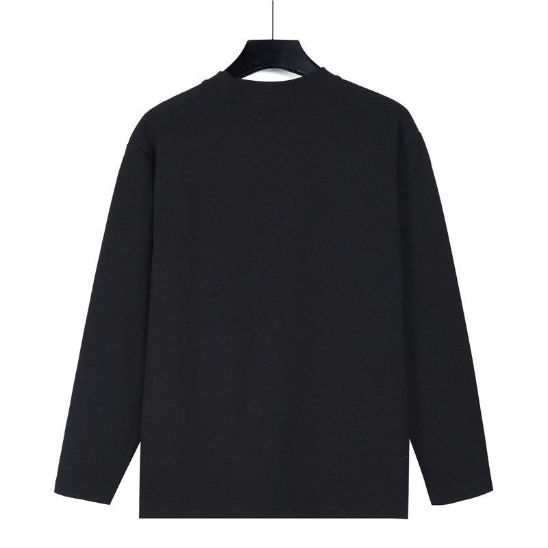 Prada Triangle Logo Long Sleeve Top