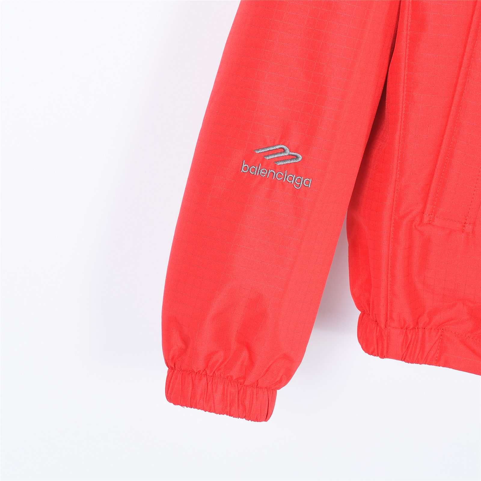Balenciaga Double B Monogram 3M Embroidered Reversible Hooded Jacket