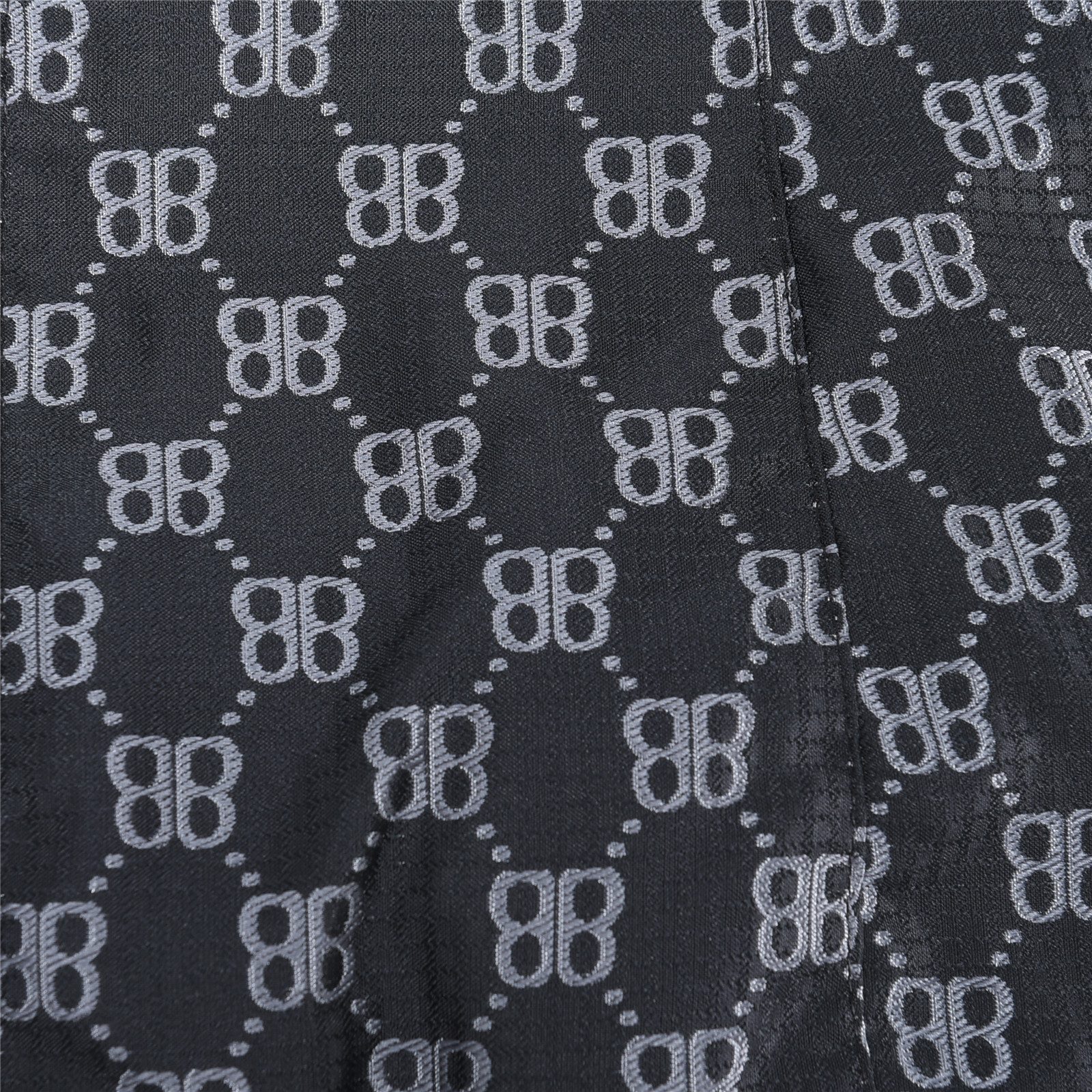 Balenciaga Double B Monogram 3M Embroidered Reversible Hooded Jacket