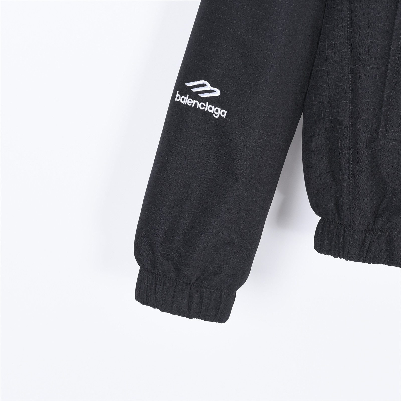 Balenciaga Double B Monogram 3M Embroidered Reversible Hooded Jacket
