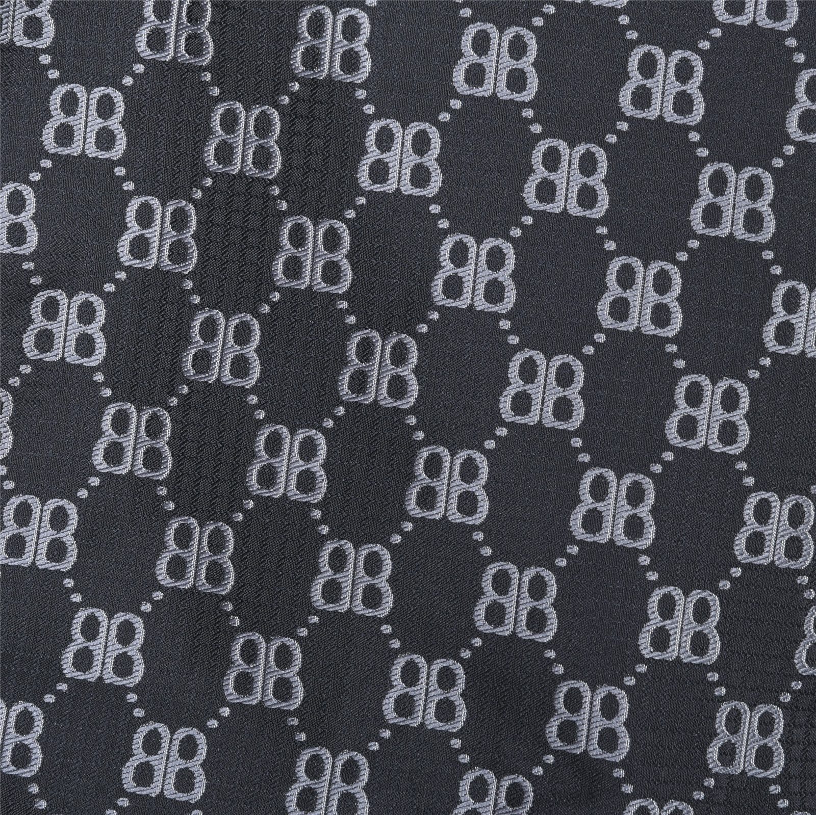 Balenciaga Double B Monogram 3M Embroidered Reversible Hooded Jacket