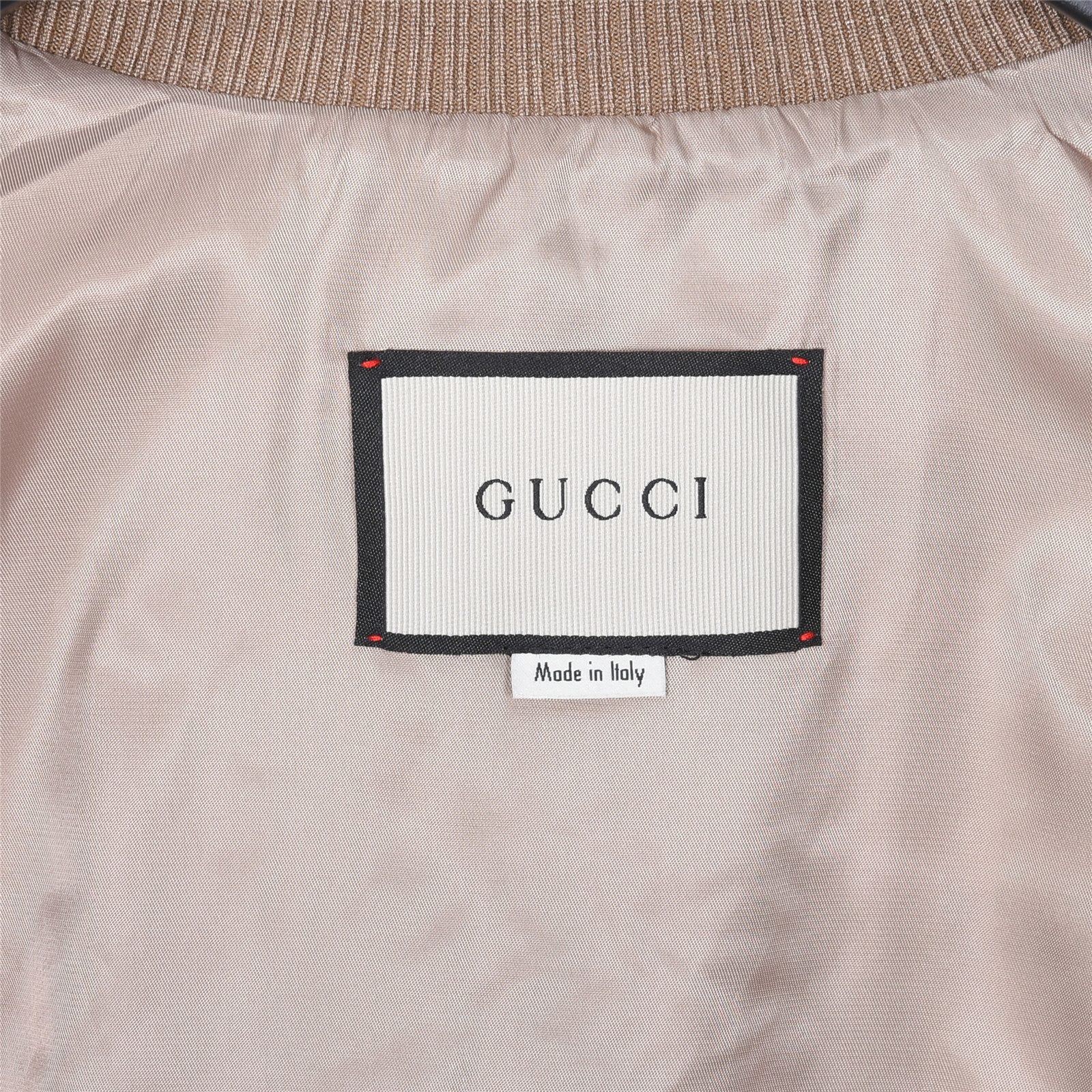 Gucci GG Monogram Jacquard Knit Baseball Collar Jacket