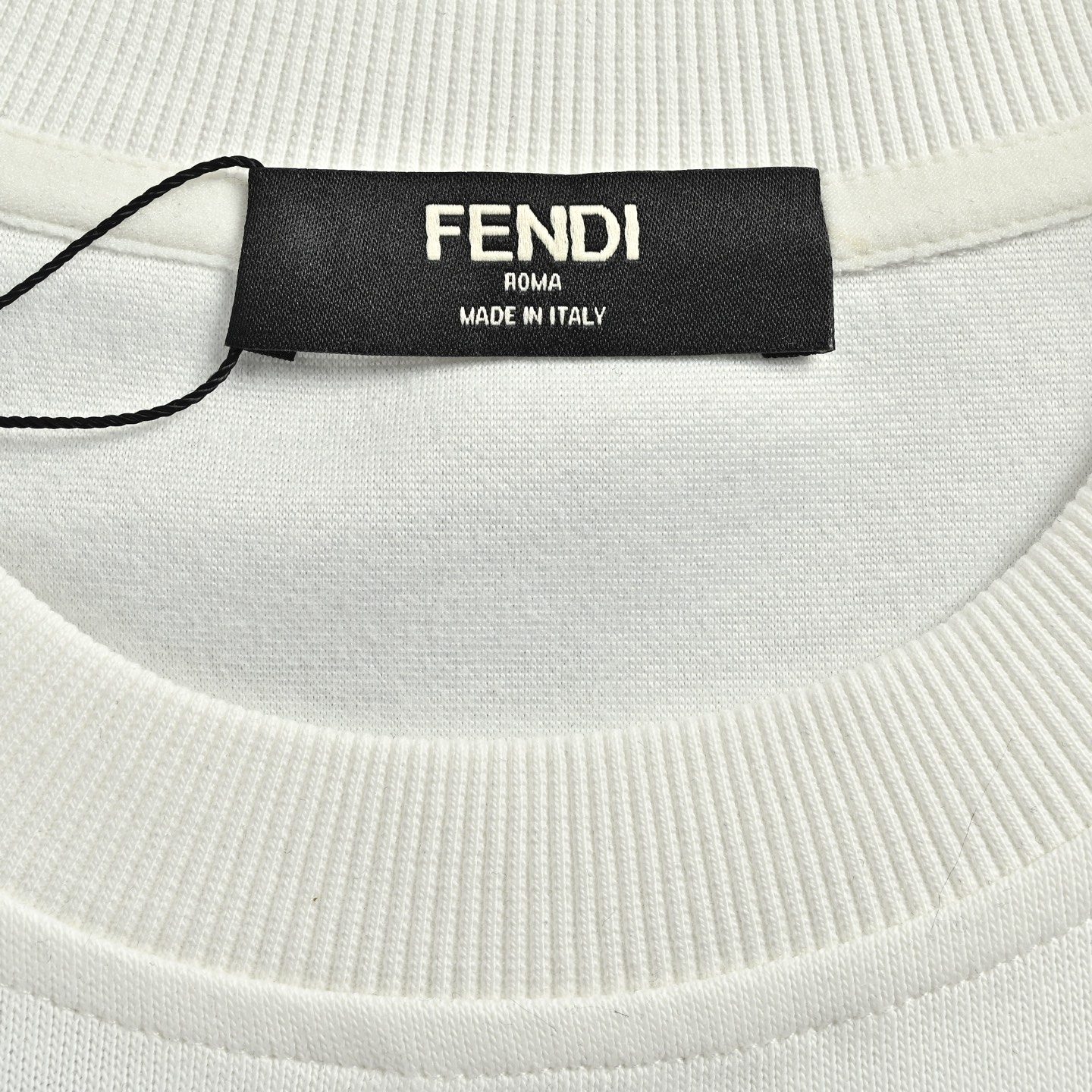 Fendi Colorful FF Faux Pocket Print Crewneck Sweatshirt