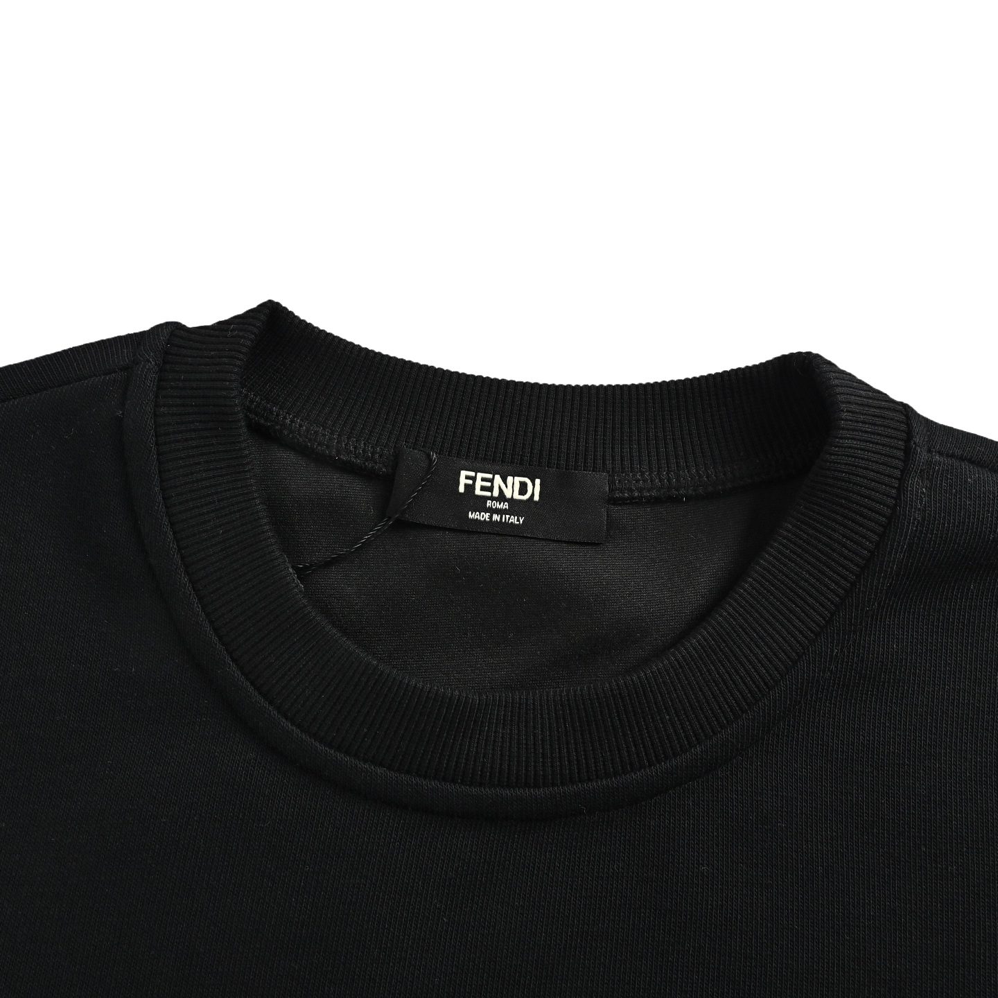 Fendi Colorful FF Faux Pocket Print Crewneck Sweatshirt
