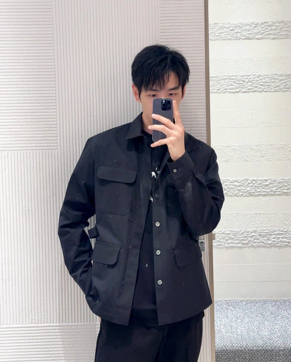 Dior 25FW Four Pocket Tie Back Jacket
