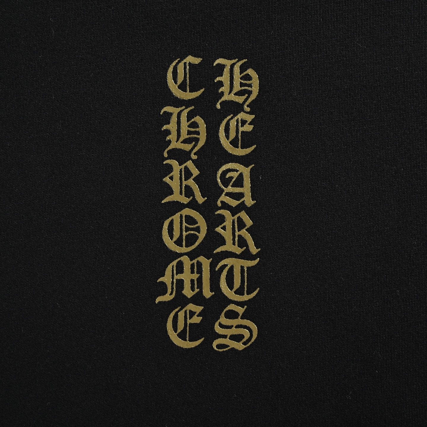 Chrome Hearts Gold Label Sanskrit Print Hoodie