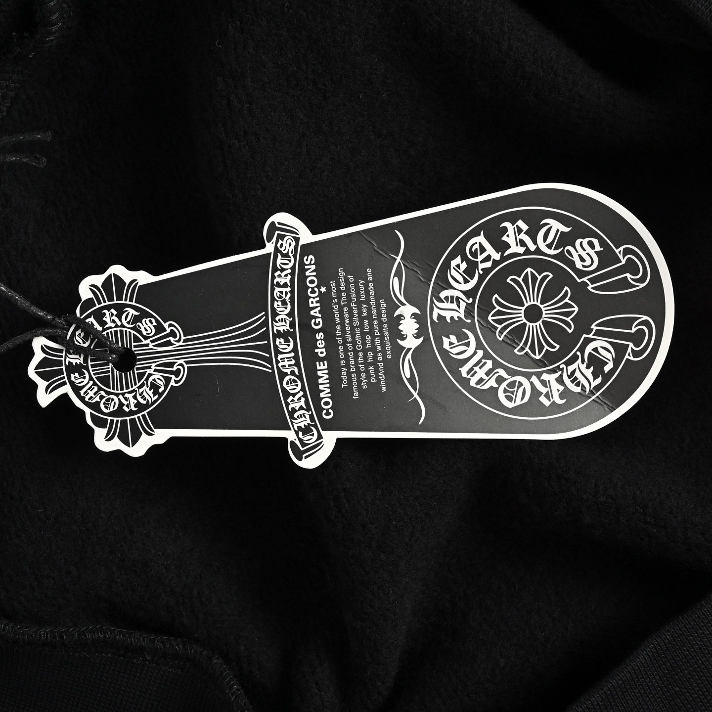 Chrome Hearts Gold Label Sanskrit Print Hoodie