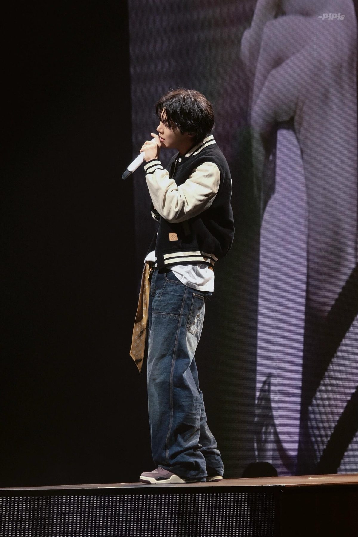 Louis Vuitton Monogram Lined Letterman Jacket