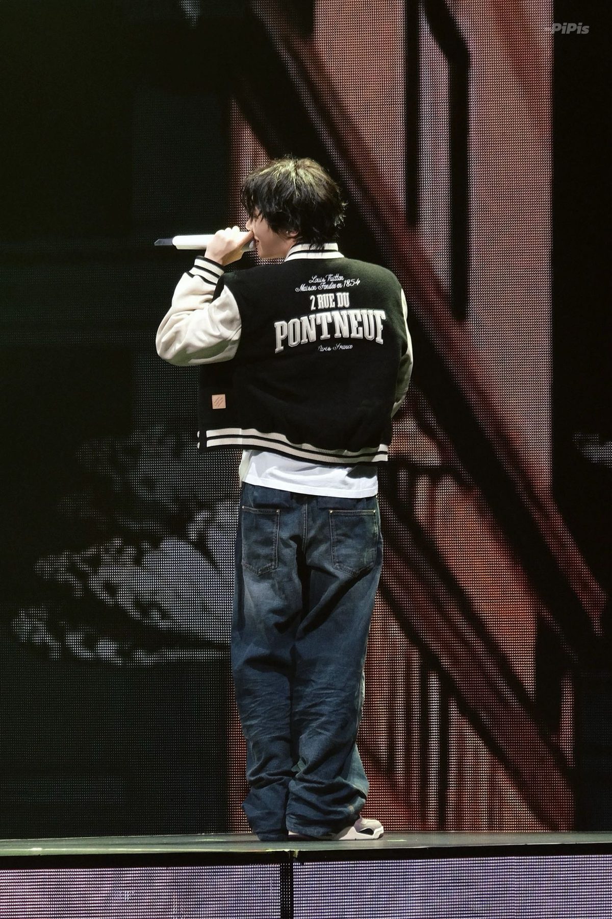 Louis Vuitton Monogram Lined Letterman Jacket