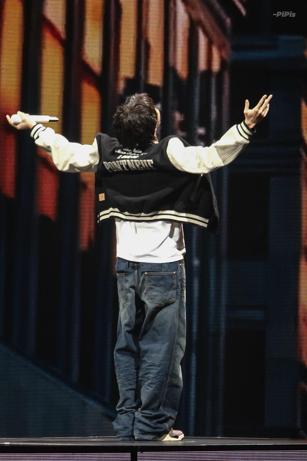 Louis Vuitton Monogram Lined Letterman Jacket