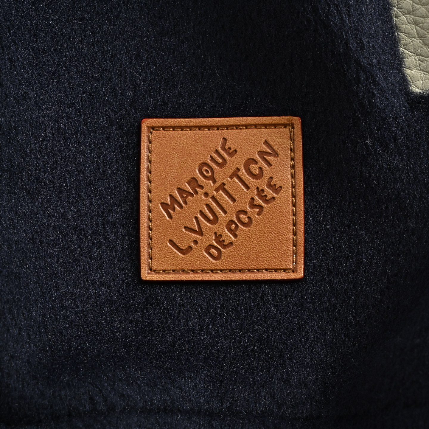 Louis Vuitton Monogram Lined Letterman Jacket