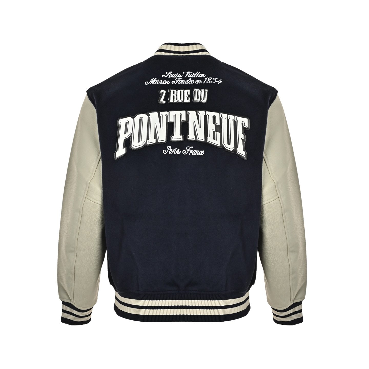 Louis Vuitton Monogram Lined Letterman Jacket