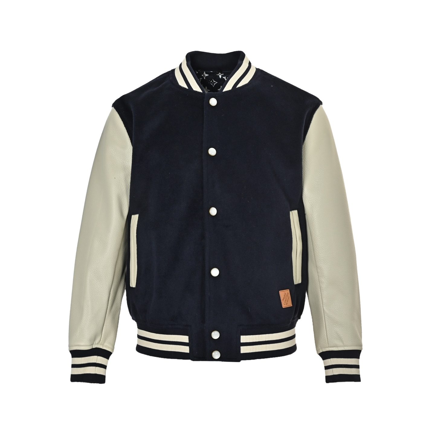 Louis Vuitton Monogram Lined Letterman Jacket