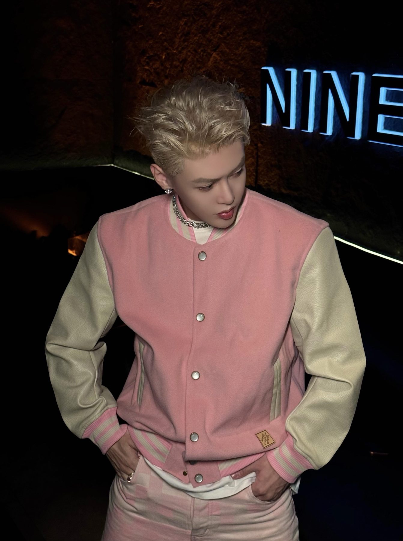 Louis Vuitton Monogram Lined Letterman Jacket