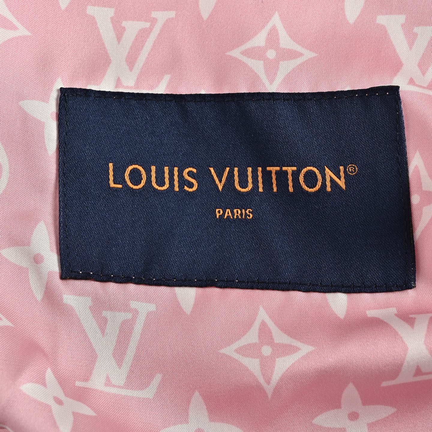 Louis Vuitton Monogram Lined Letterman Jacket