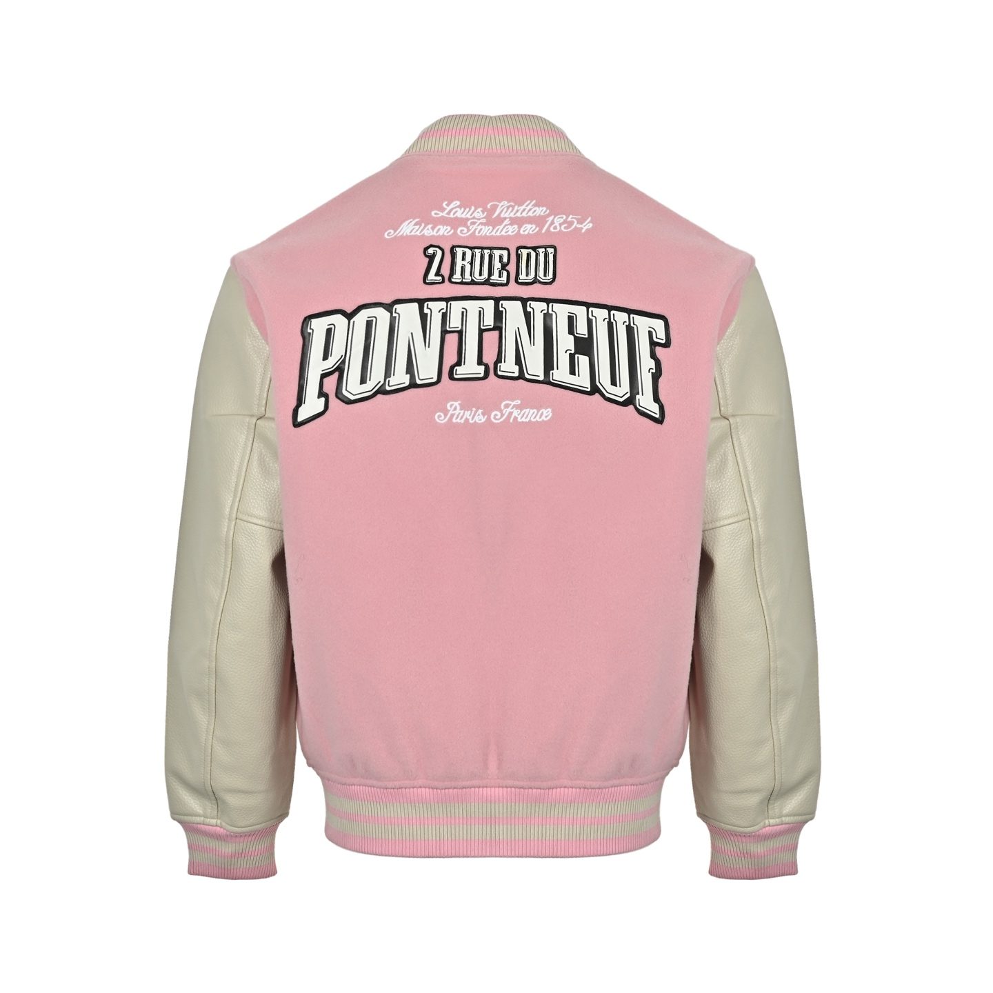 Louis Vuitton Monogram Lined Letterman Jacket