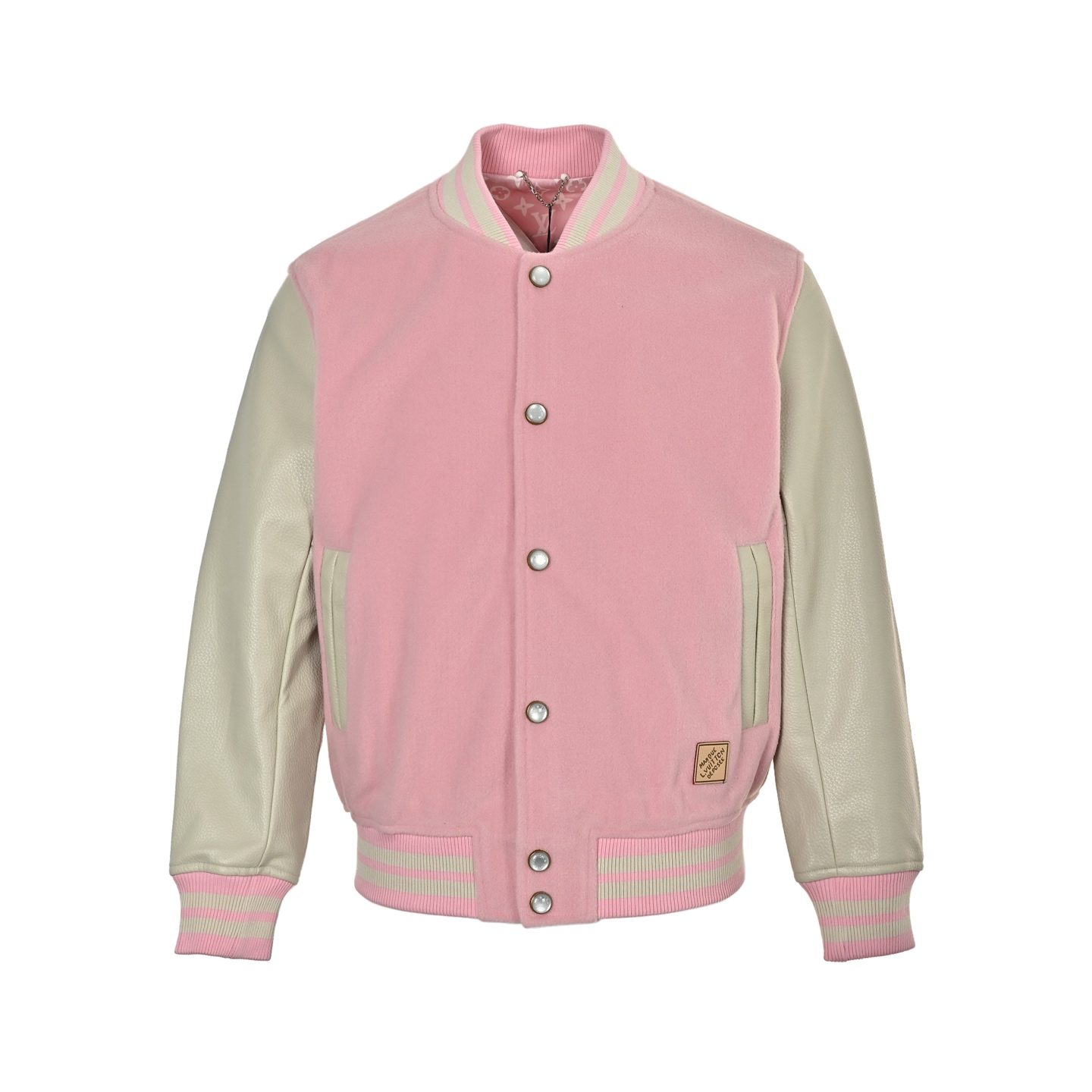 Louis Vuitton Monogram Lined Letterman Jacket