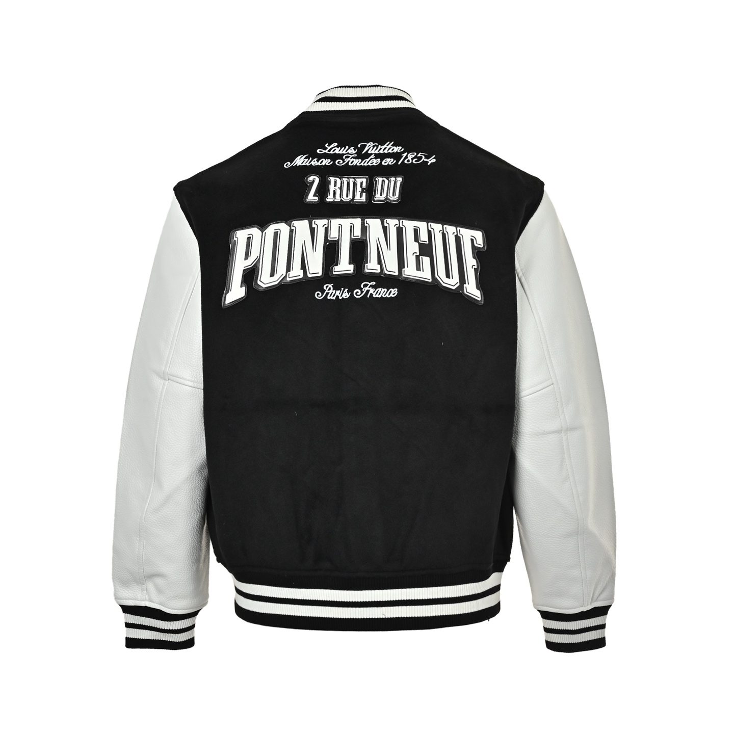 Louis Vuitton Monogram Lined Letterman Jacket