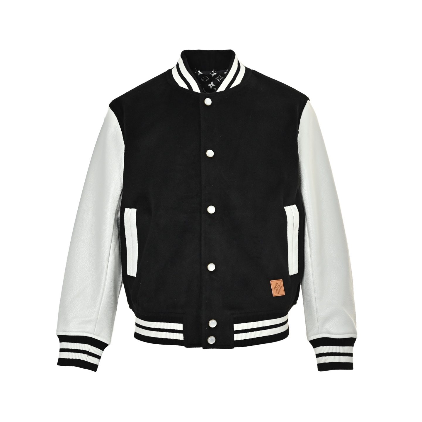 Louis Vuitton Monogram Lined Letterman Jacket