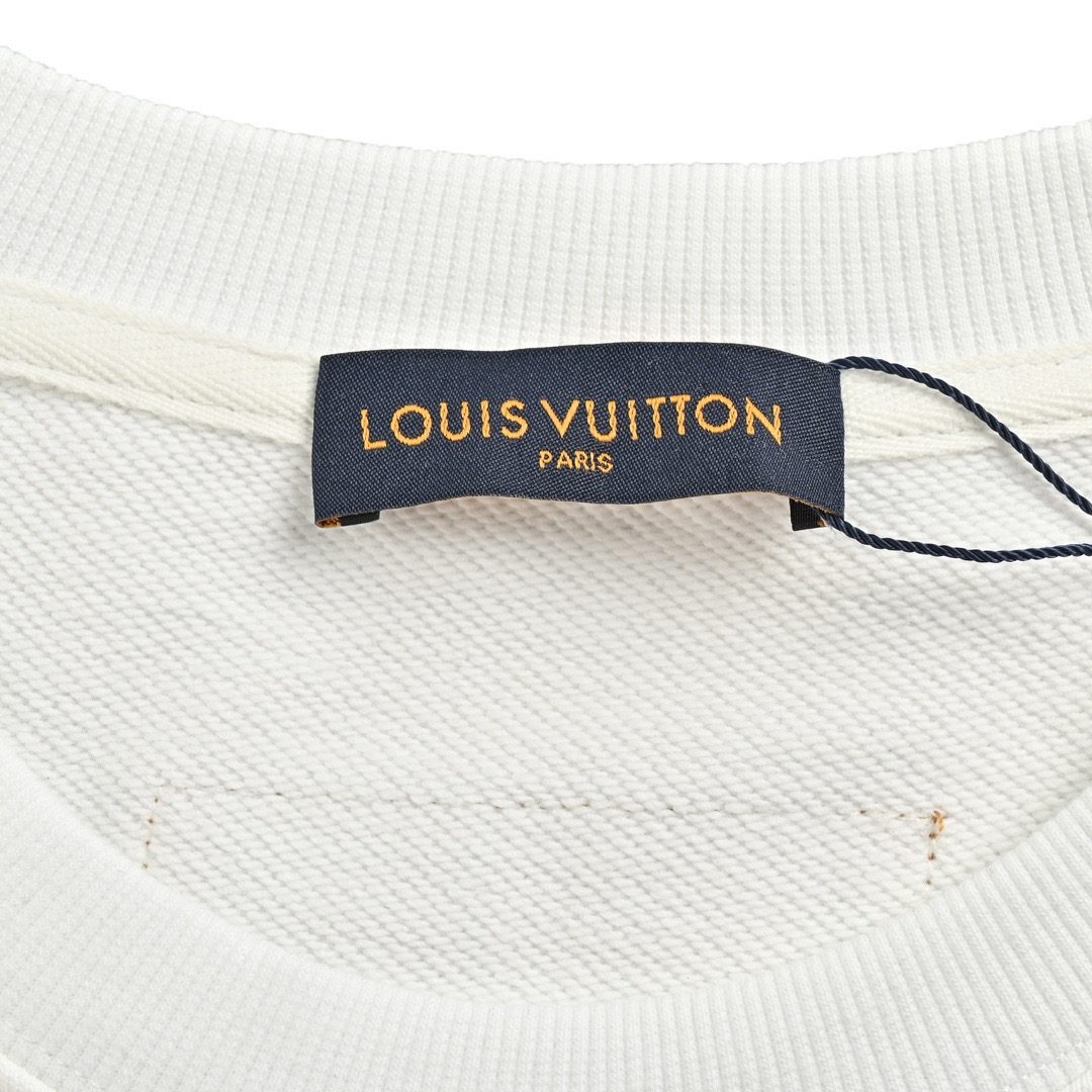 Louis Vuitton 24FW Hand Drawn Pumpkin Crewneck Sweatshirt