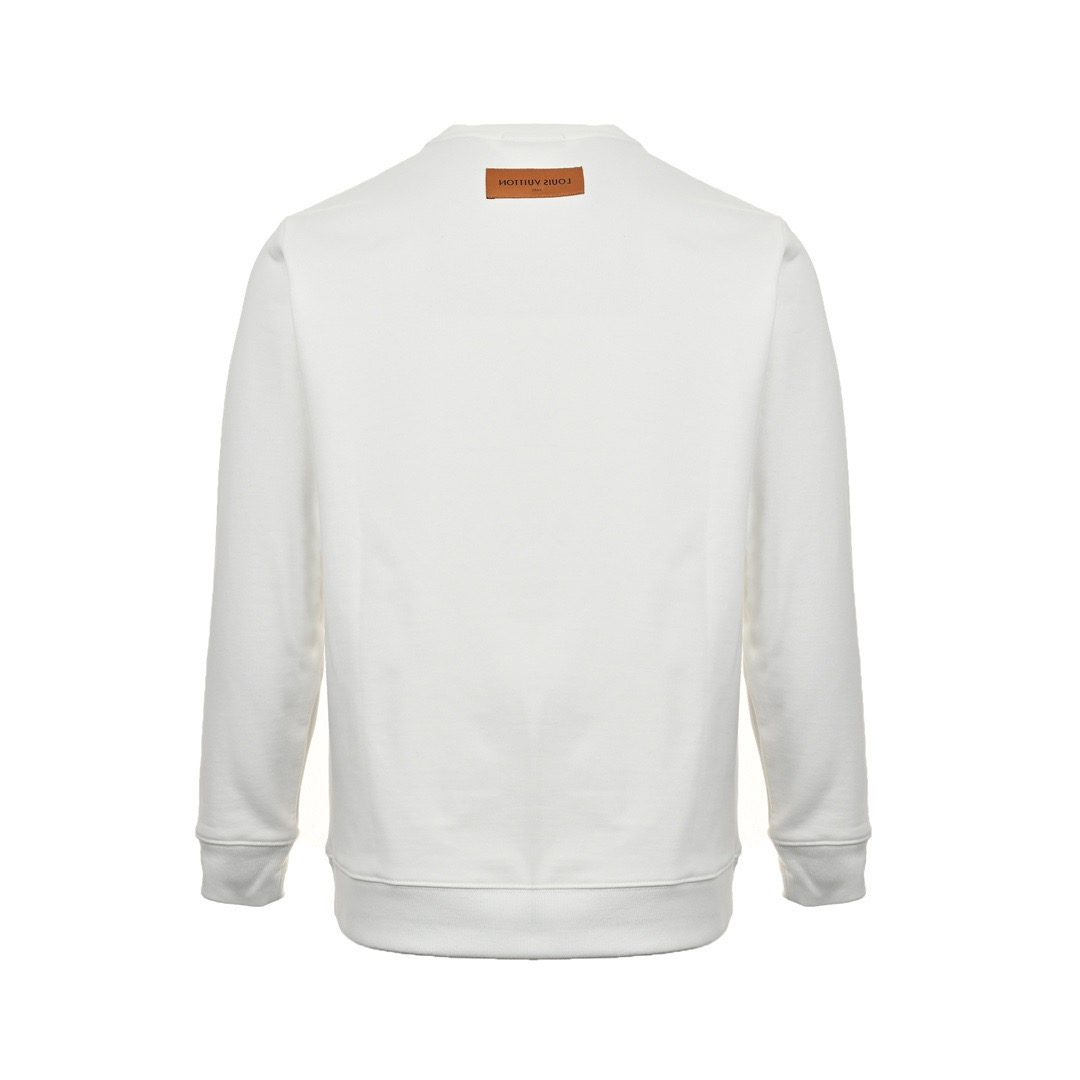 Louis Vuitton 24FW Hand Drawn Pumpkin Crewneck Sweatshirt