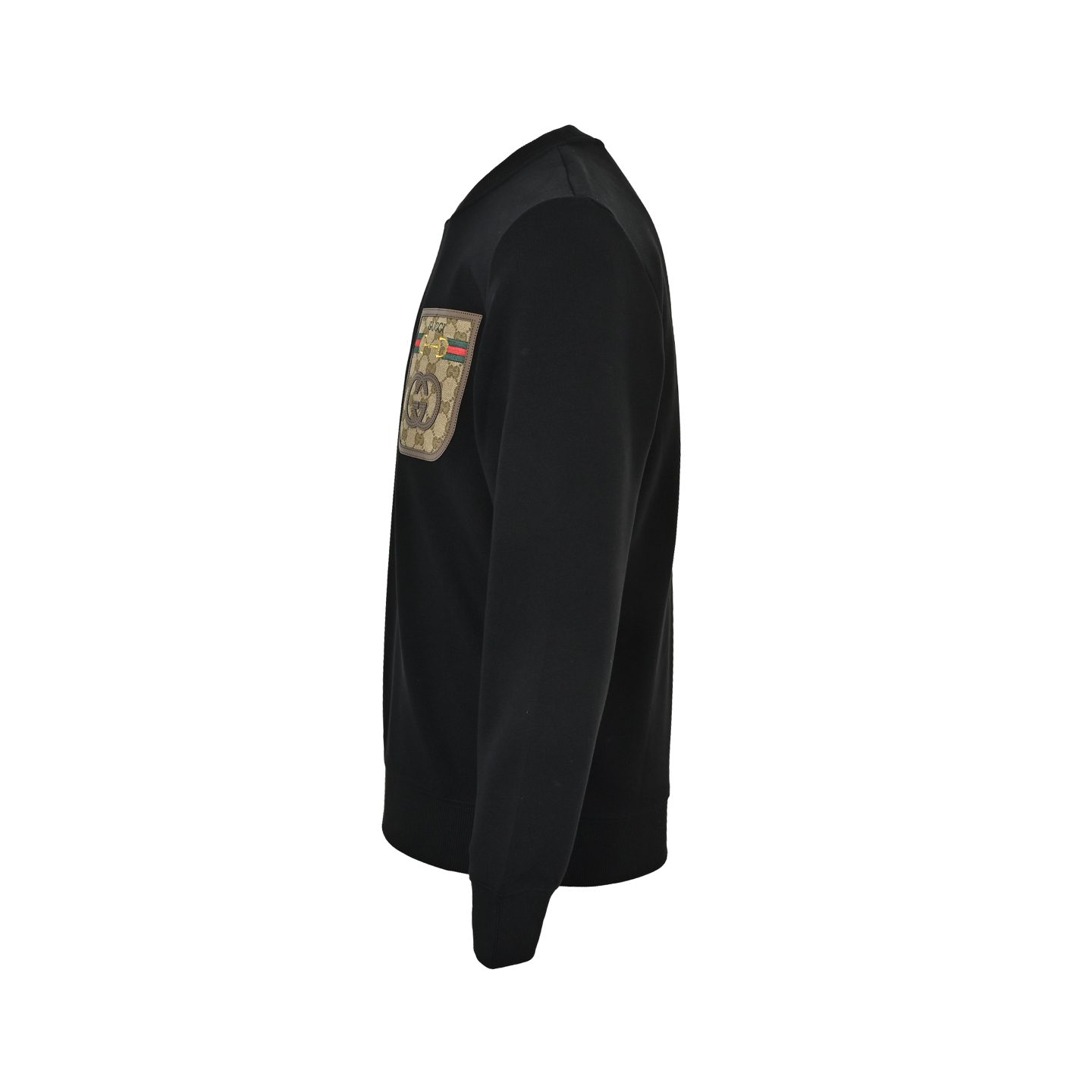 Gucci Monogram Pocket Appliqué Crewneck Sweatshirt