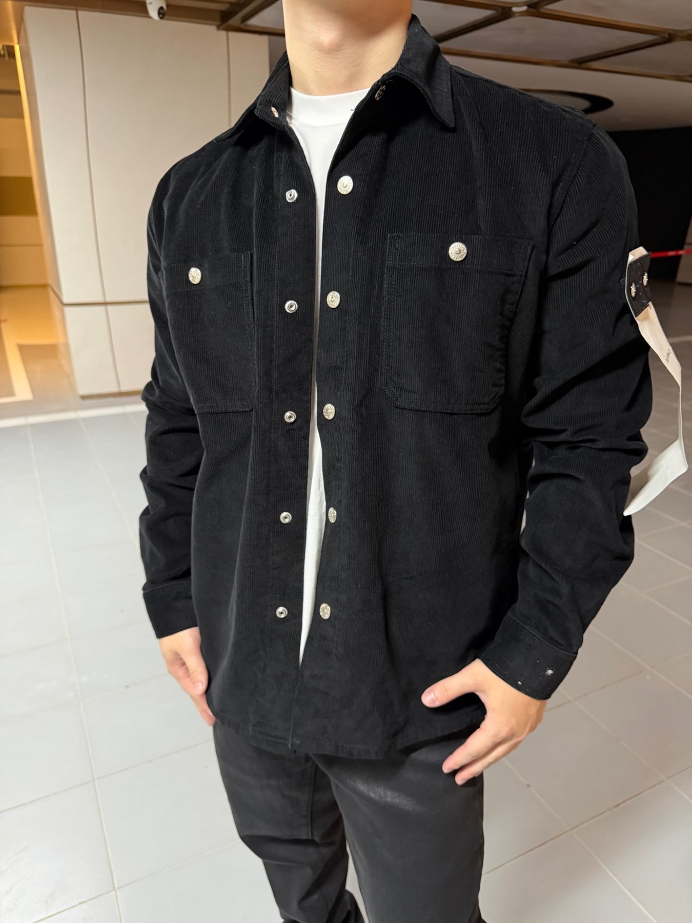 Stone Island Washed Utility Shirt Jacket