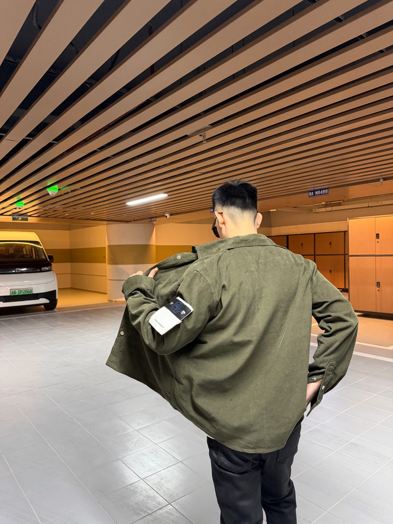 Stone Island Washed Utility Shirt Jacket