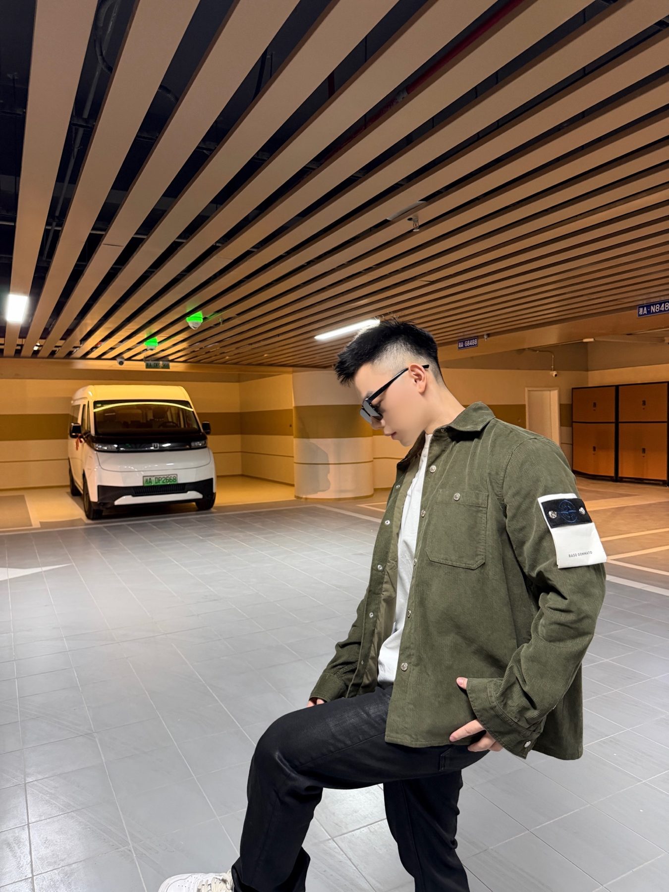 Stone Island Washed Utility Shirt Jacket