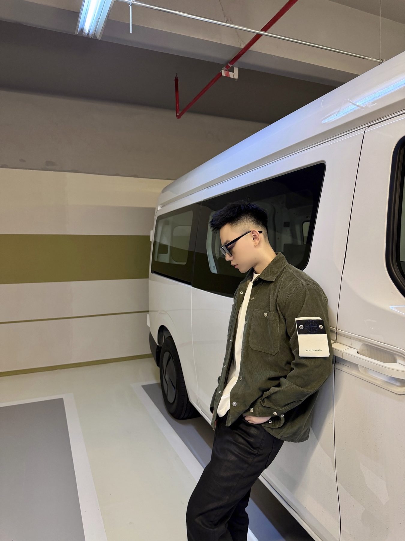 Stone Island Washed Utility Shirt Jacket